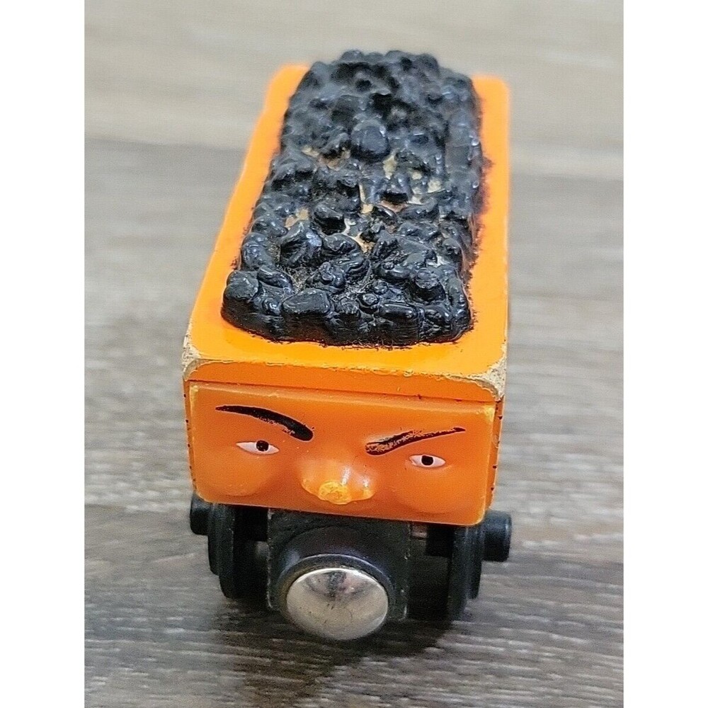 Vintage Thomas and Friends Wooden Railway Fred Pelhay Coal Co. Train Car
